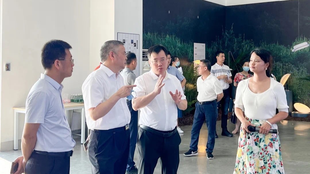 福建省統(tǒng)計(jì)局黨組成員、副局長(zhǎng)楊洪春蒞臨立達(dá)信調(diào)研指導(dǎo)